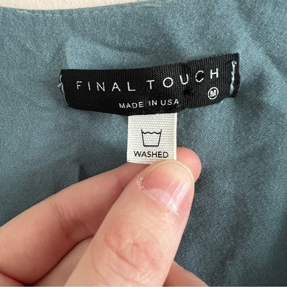 Final Touch | Blue Tank Top - Picture 4 of 7